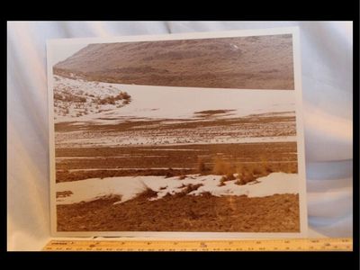 1969 Thiokol Wasatch Division Photograph - Vintage Landscape Photo