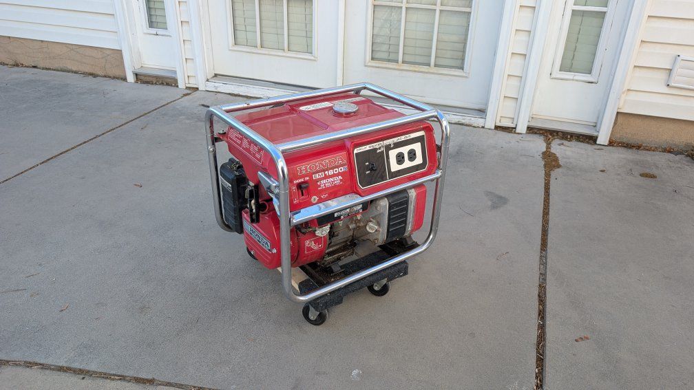 Honda Generator electric gas camping