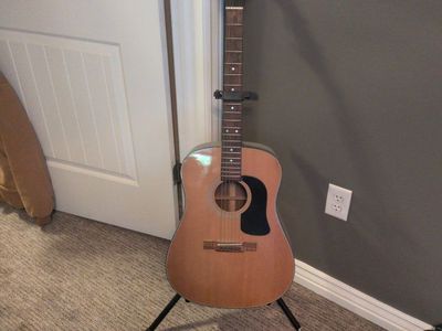 vintage Washburn Acoustic Guitar