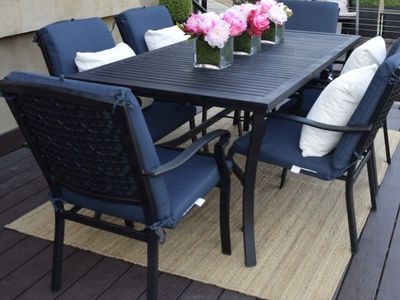 8-20”x42” Outdoor Dining Chair Cushions
