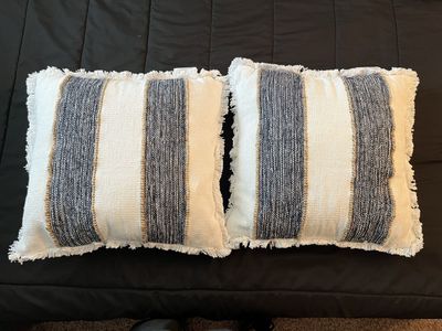 (2) New Decorative Pillows