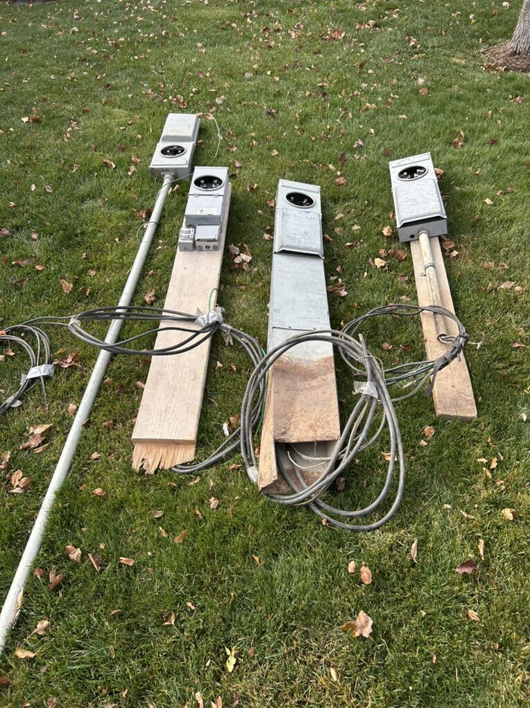 Temporary Power Pedestals