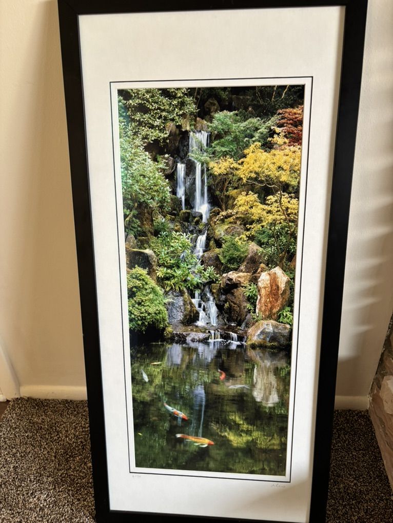 Signed, Framed Photograph