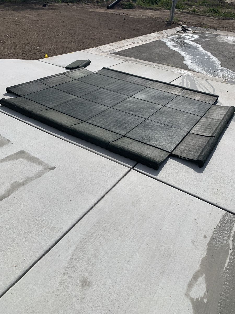 Rubber Playground Tiles - 27 Piece Set (Tiles & Edges)