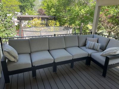 Pottery barn outdoor sectional (modular)