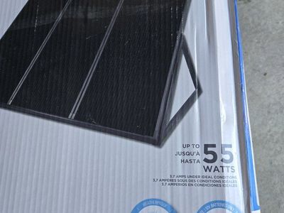 solar panel like new!!