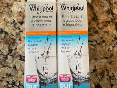 Brand new Whirlpool Ice and Water Refrigerator Filter 2. Model W10413645A.