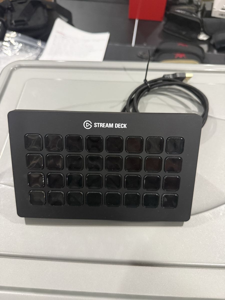 Elgato Stream Deck MK.2 Production Controller - Black (32 Customizable LCD Keys)