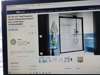 SHOWER DOORS SEE PICTURES FOR #