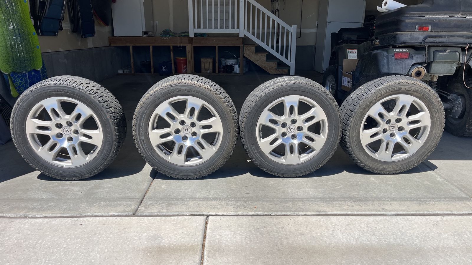 Acura MDX OEM 18” Wheels & Winter Tires – Set of 4