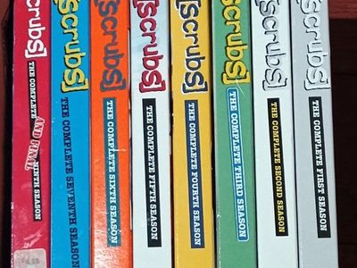 Scrubs Seasons 1-7&8 DVDs