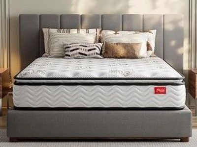New - Jacia House 11.4 King Short Mattress 72" x 80"