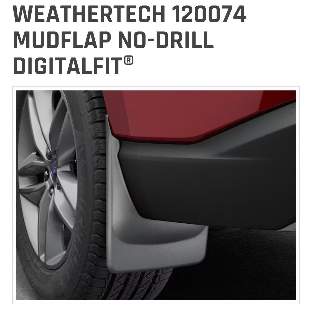 New No Drill Mud Flaps FORD SUPER DUTY