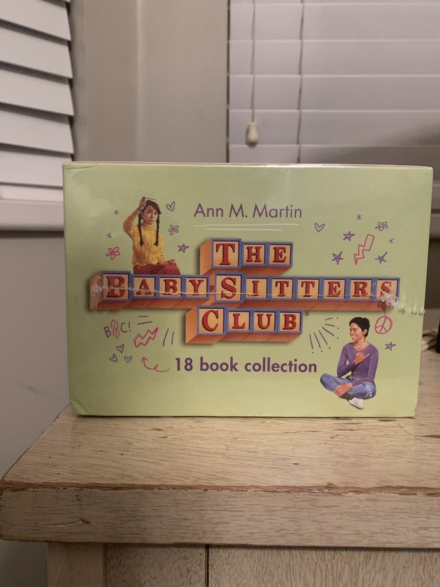 The Baby-Sitters Club 18 Book Collection Box Set by Ann M. Martin (#1-#18) New Sealed