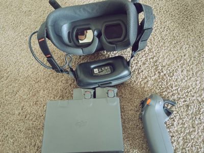 DJI Goggles Integra, Motion Controller 2, and Battery Charger Charging Hub