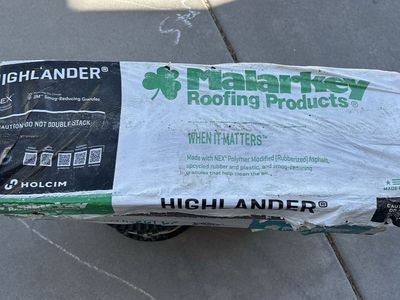 Malarkey Highlander NEX Roofing Shingles - 11 Bundles & Roofing Parts