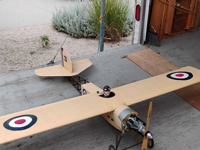 Elder RC model airplane