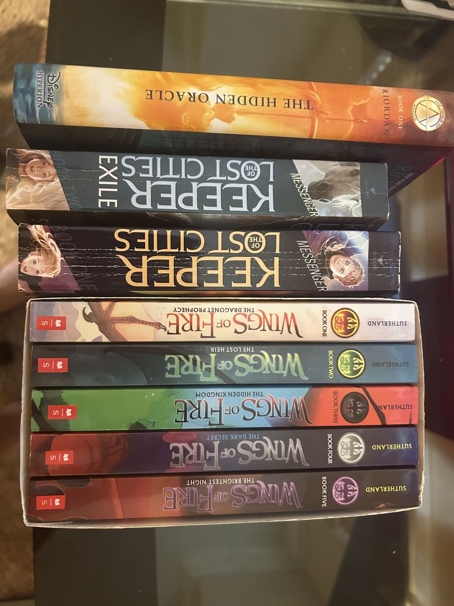 Books for Sale, Wings of Fire, Keeper of the Lost Cities