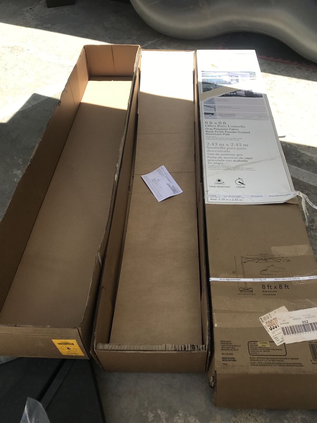 Extra large long shipping box heavy duty reinforced ONLY 5.00 EACH