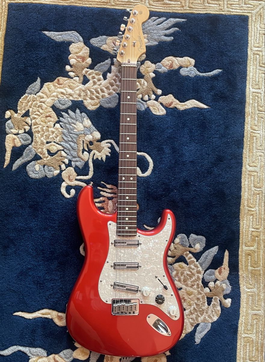 2001 Fender American standard Hardtail strat with alumitone pickups