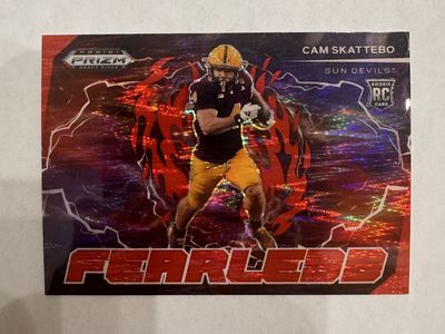 2025 Prizm Draft Picks Cam Skattebo Fearless /49