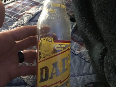 Vintage Dad's Old Fashioned Root Beer King Size Junior Glass Bottle