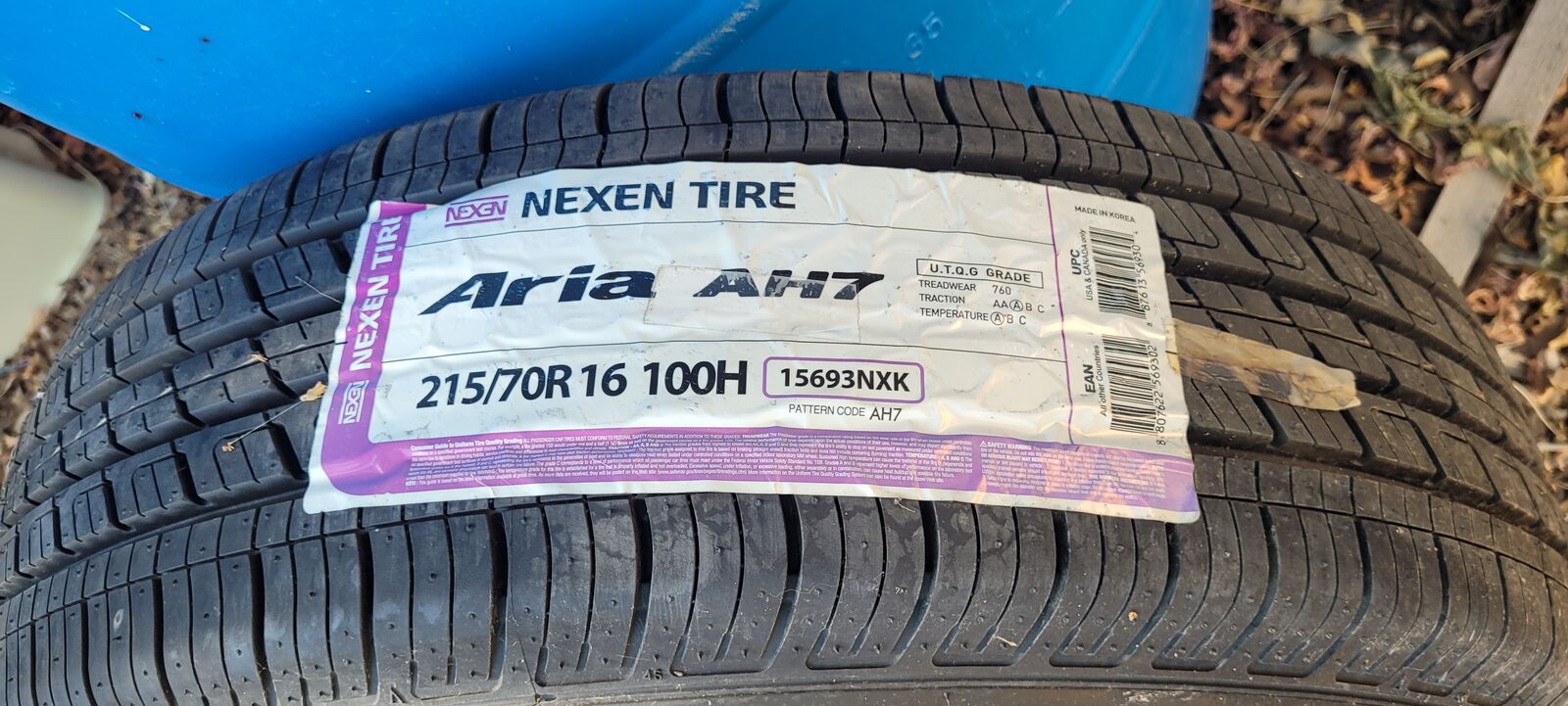 215/70R 16 Tire with Wheel (1 only)