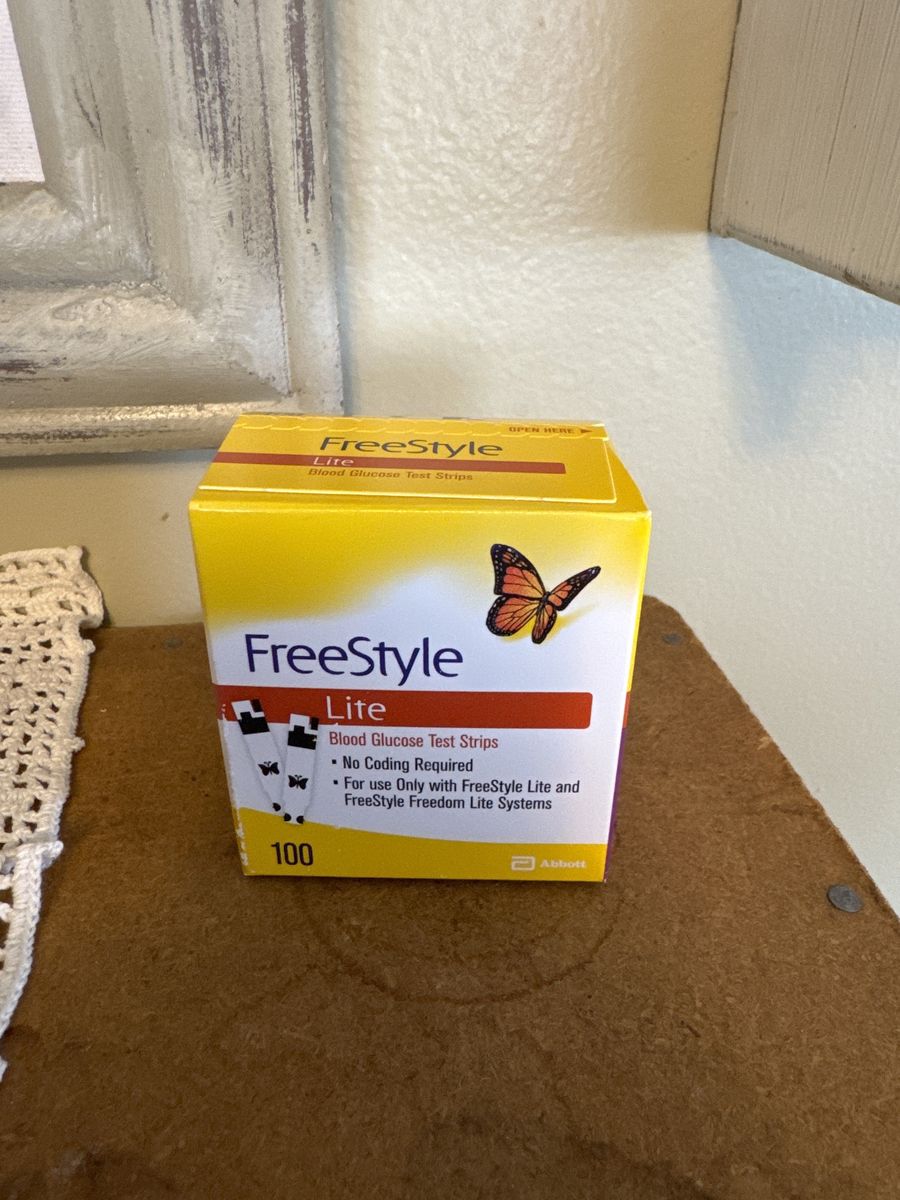 FreeStyle Lite Blood Glucose Test Strips Diabetic