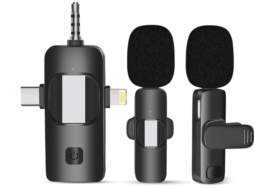 New in box Wireless Lavalier Microphone 2 PC