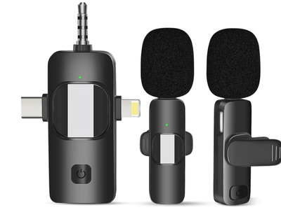 New in box Wireless Lavalier Microphone 2 PC