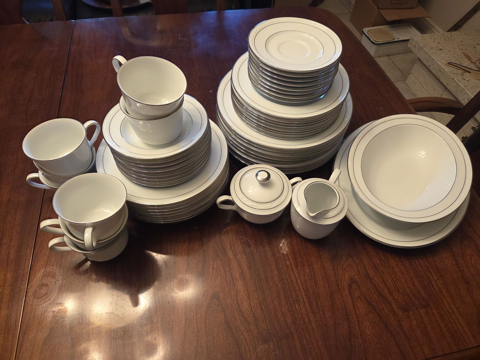 Noritake White Scapes China