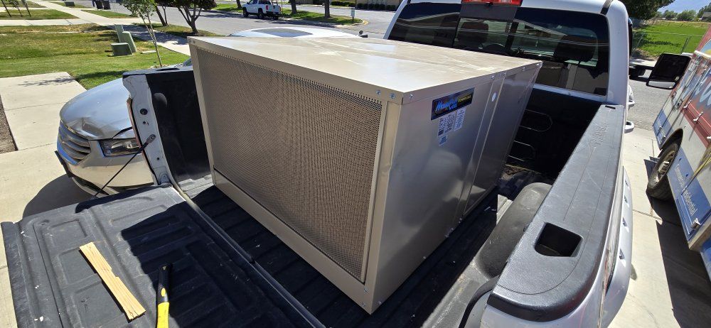 ducted swamp cooler