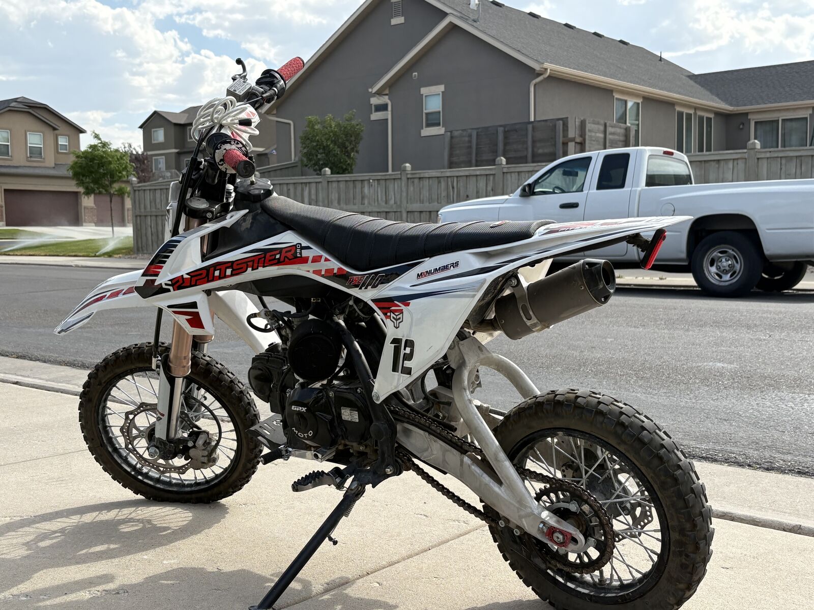 2021 Pitster Pro FSE 110 Dirt Bike