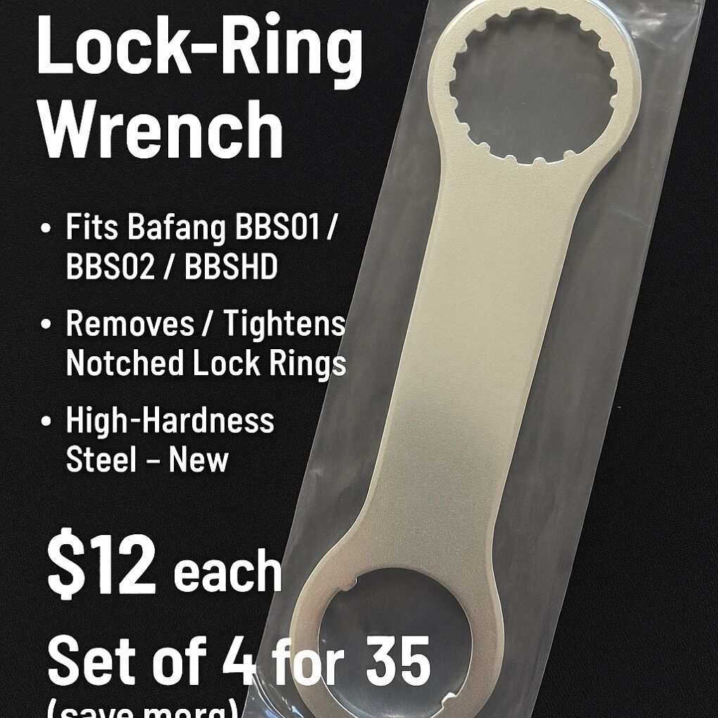 EBike Mid-Drive Motor Lock-Ring Wrench –