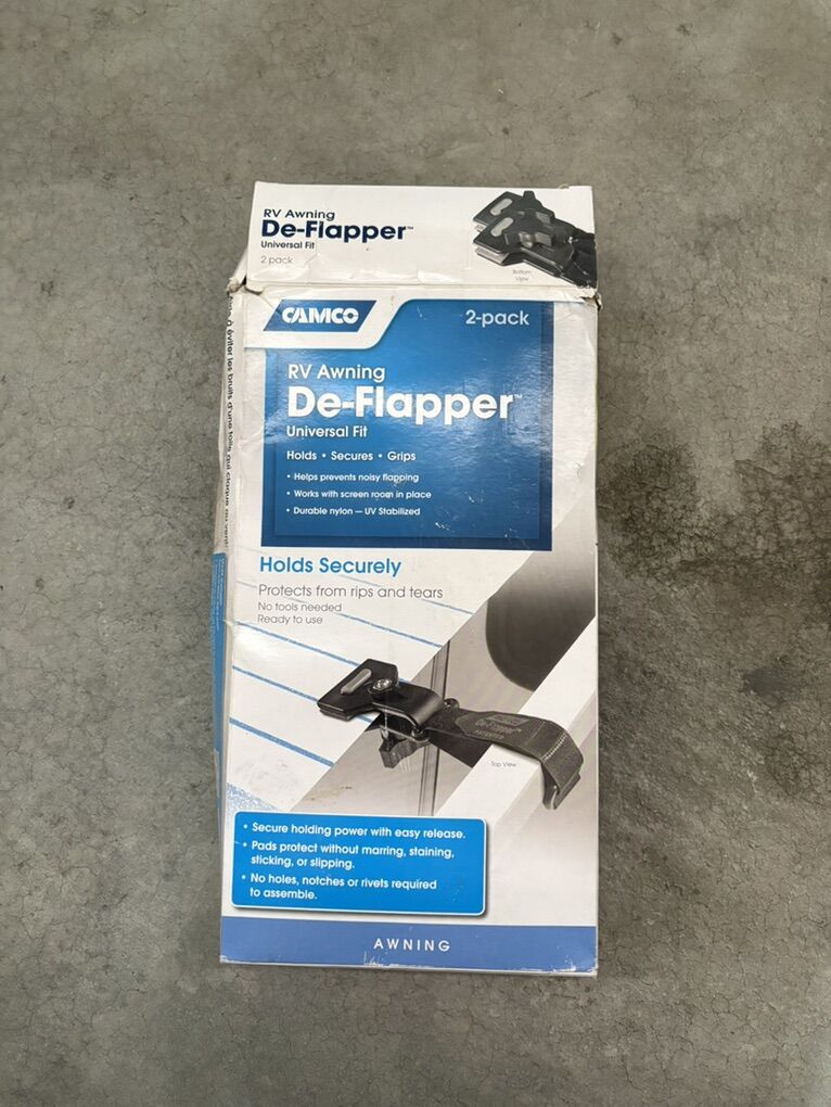 Camco awning deflapper