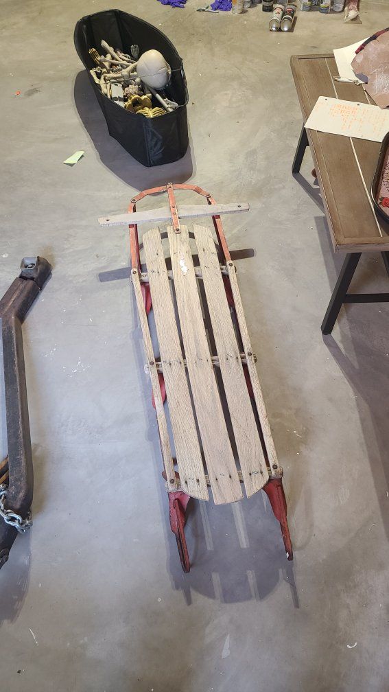 Vintage Radio Flyer Sled