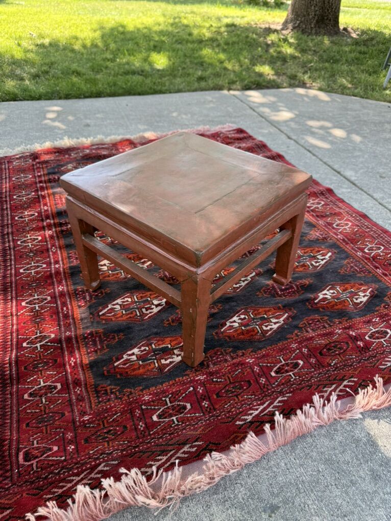Antique Provincial Chinese Stool $19.00