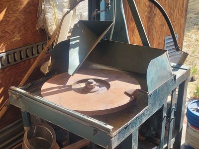 GLASS SANDER WITH LAP WHEEL / SOMMER & MACA