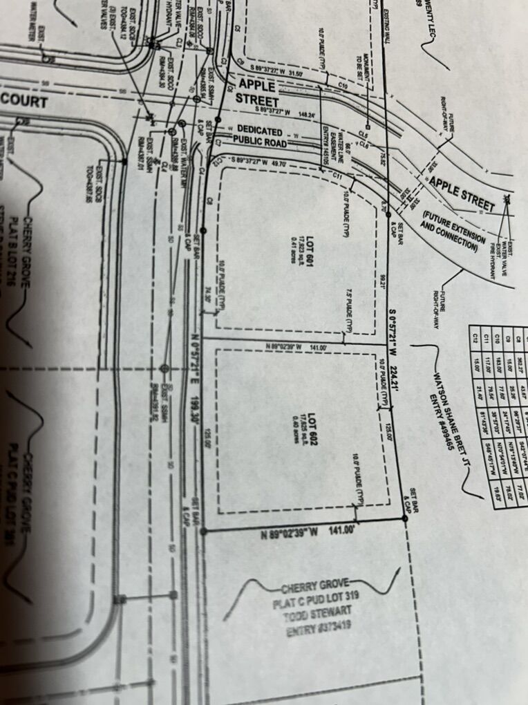 2 Home lots for in Grantsville in Cherry grove Sub at west end
