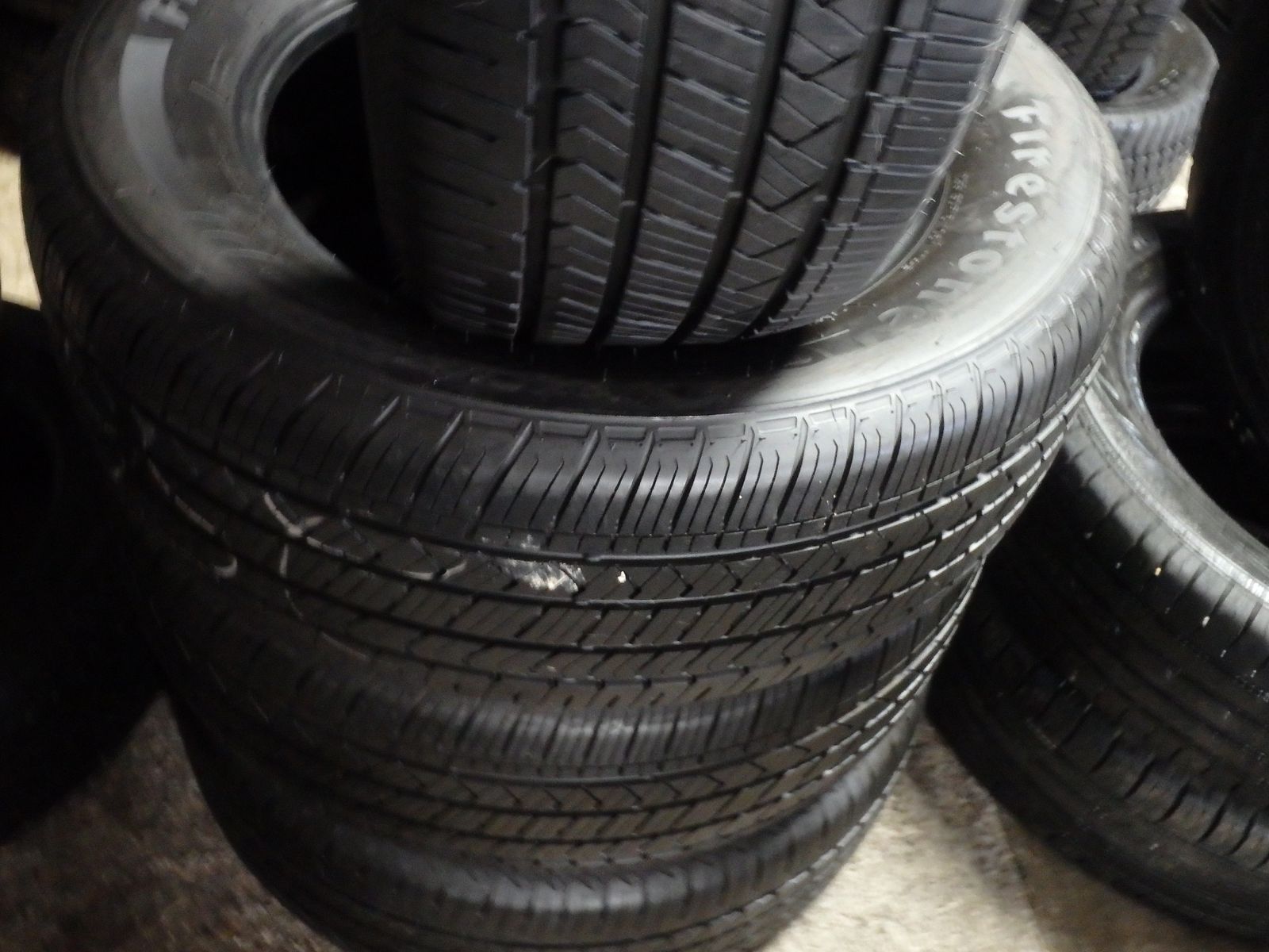 255/60R18 FIRESTONE FIREHAWK PURSUIT SET OF USED TIRES