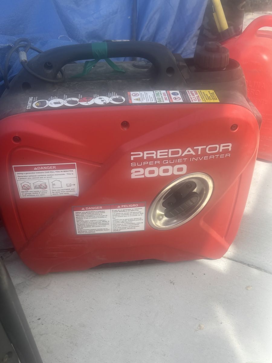 Predator 2000 Super Quiet Generator