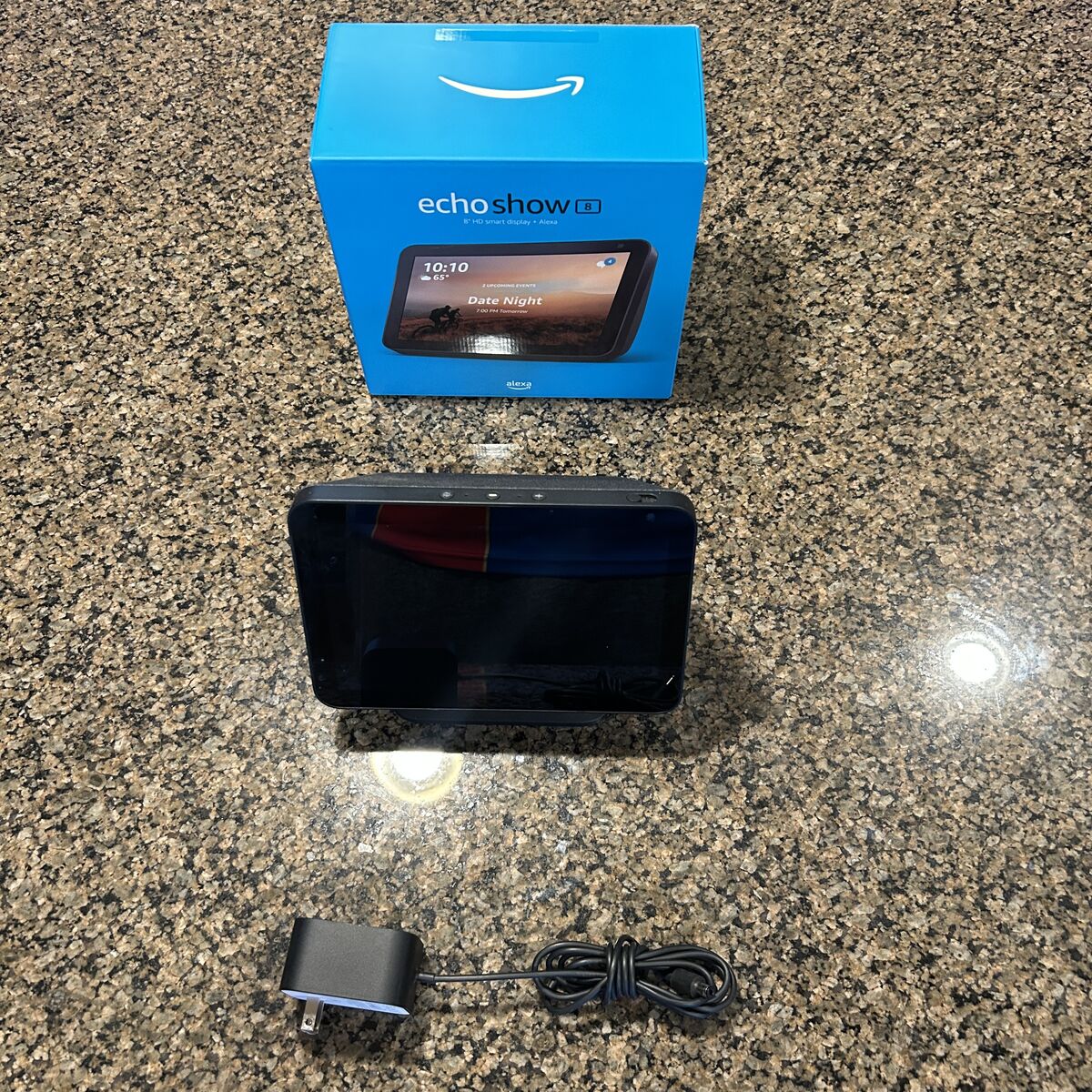 Amazon Echo Show 8 with Stand - Model C7H6N3 - 2nd Gen