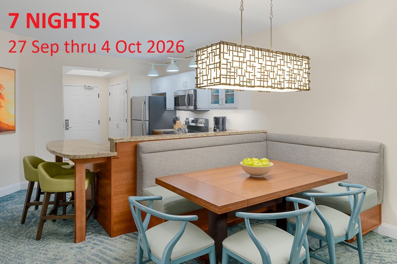 Orlando, Marriott Harbour Lake, 7 Night, Sep 27th - Oct 4th