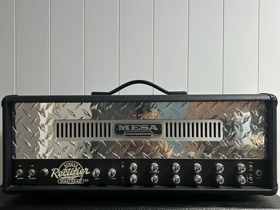 Mesa Boogie Single Rectifier Solo Head 50-Watt Guitar Amplifier Head - Excellent Condition
