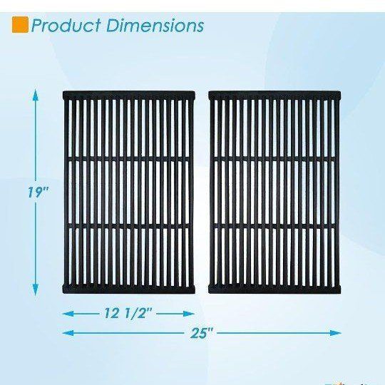 Grill Grates for Brinkmann, Traeger, Weber. trager brinkman bbq grid cast iron