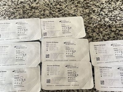 8 New Dexcom G6 sensors