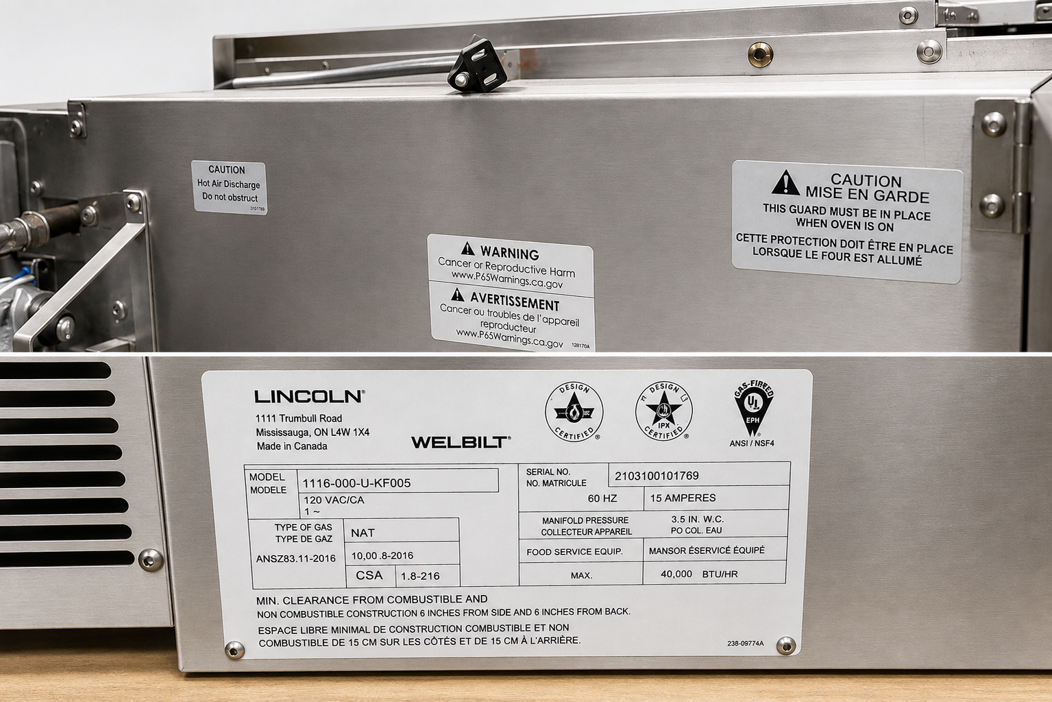 Lincoln Impinger II Commercial Conveyor Oven – Natural Gas
