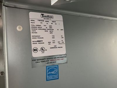 Traulsen T70010 Commercial Freezer - Double Door, Stainless Steel, Energy Star