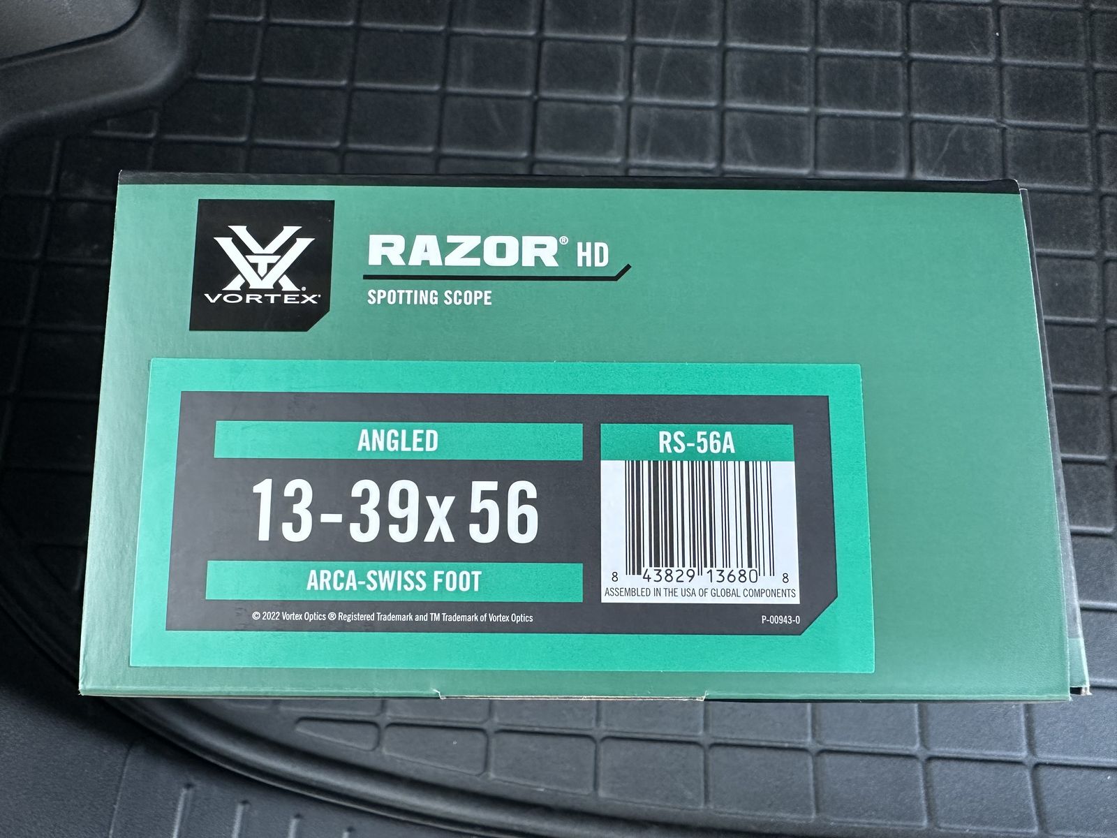 Vortex Razor HD 13-39x56mm Angled Spotting Scope