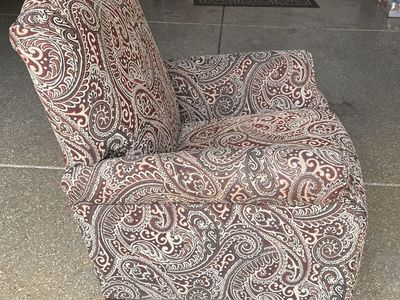 Vintage Paisley Reclining Chair